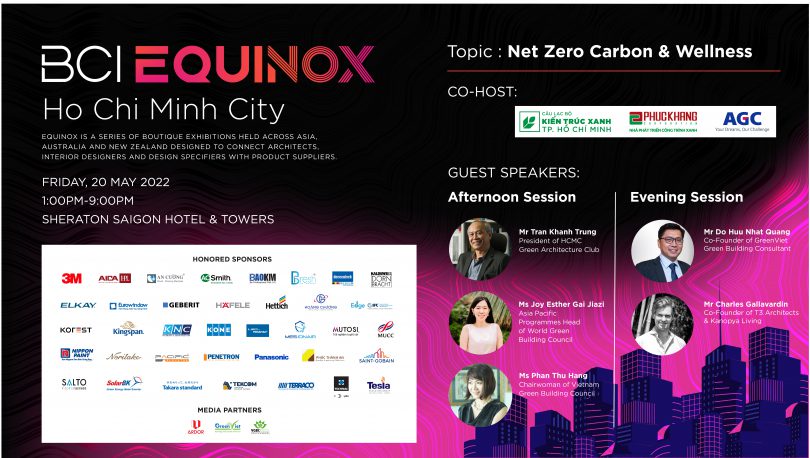 BCI Equinox 2022 Ho Chi Minh City – Net Zero Carbon & Wellness